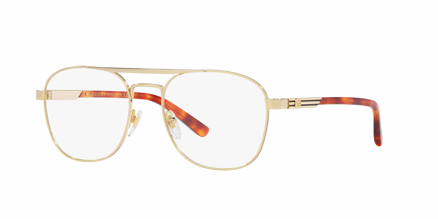 Gucci GG1290O Mens Eyeglasses in Gold 403$