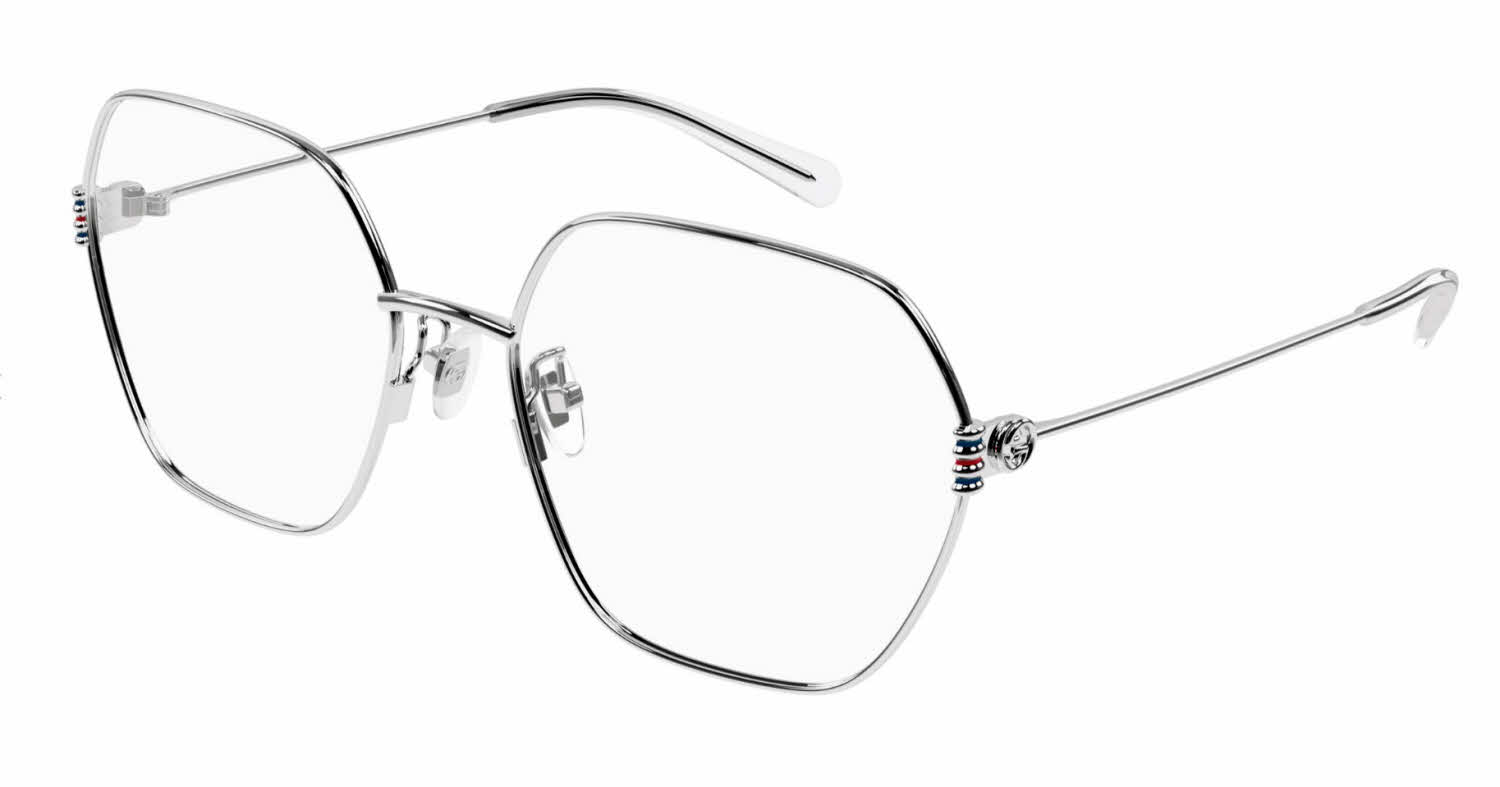 Gucci GG1285O Women's Eyeglasses in Silver