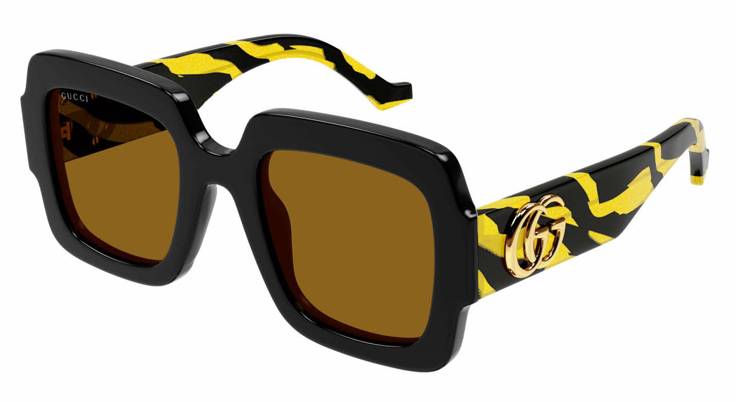 Gucci GG1547S women\'s sunglasses with a tortoise-shell frame Gucci GG1547S 002 - Tortoise • See the best prices » main image 4
