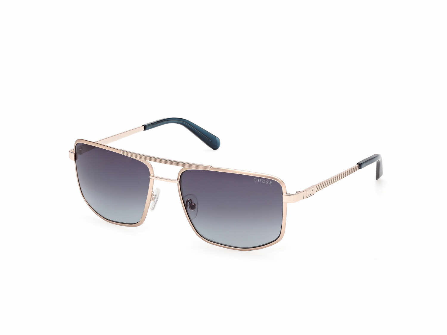 NWT GUESS 7550 5290B Sunglasses Blue Sunglasses Guess Sunglasses GF-5040-S 01X main image 2