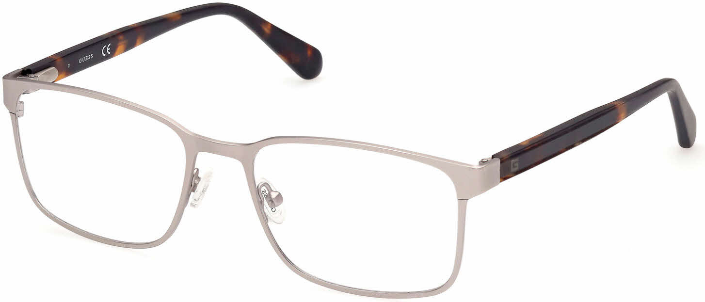 Guess GU50045 Mens Eyeglasses in Silver 114$