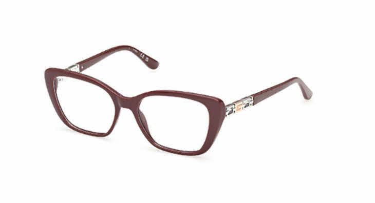 Guess GU50358 Women's Eyeglasses in Burgundy