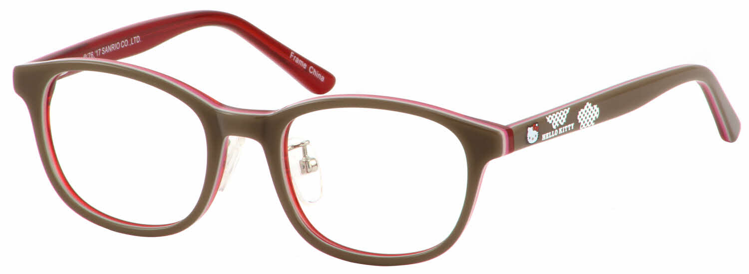 Hello Kitty HK 285 Girls Eyeglasses In Brown