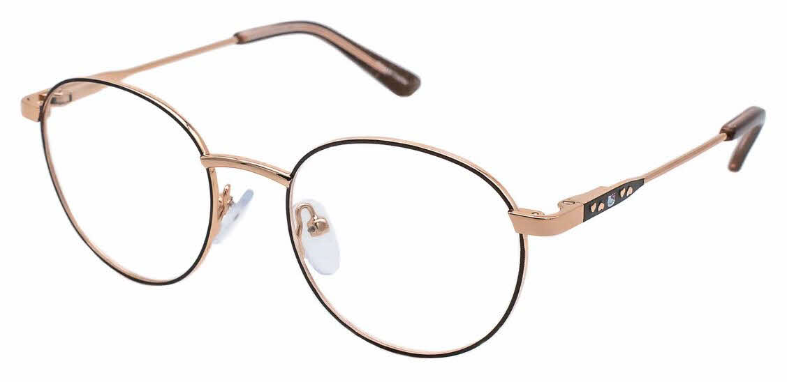 Hello Kitty HK 376 Eyeglasses in Brown