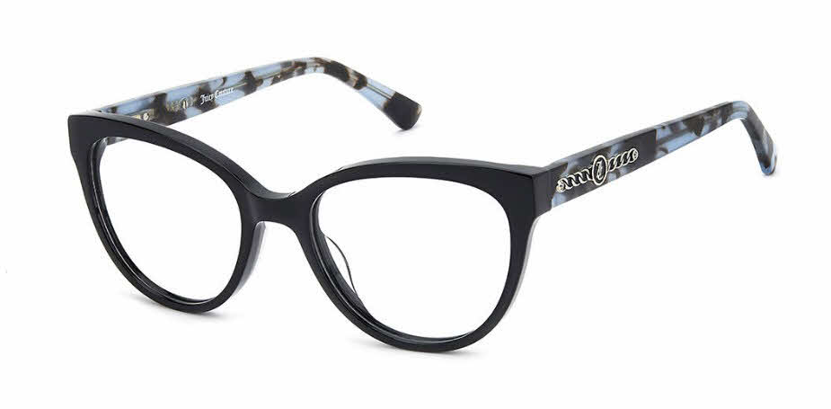 Juicy Couture JU 268 Women's Eyeglasses in Black
