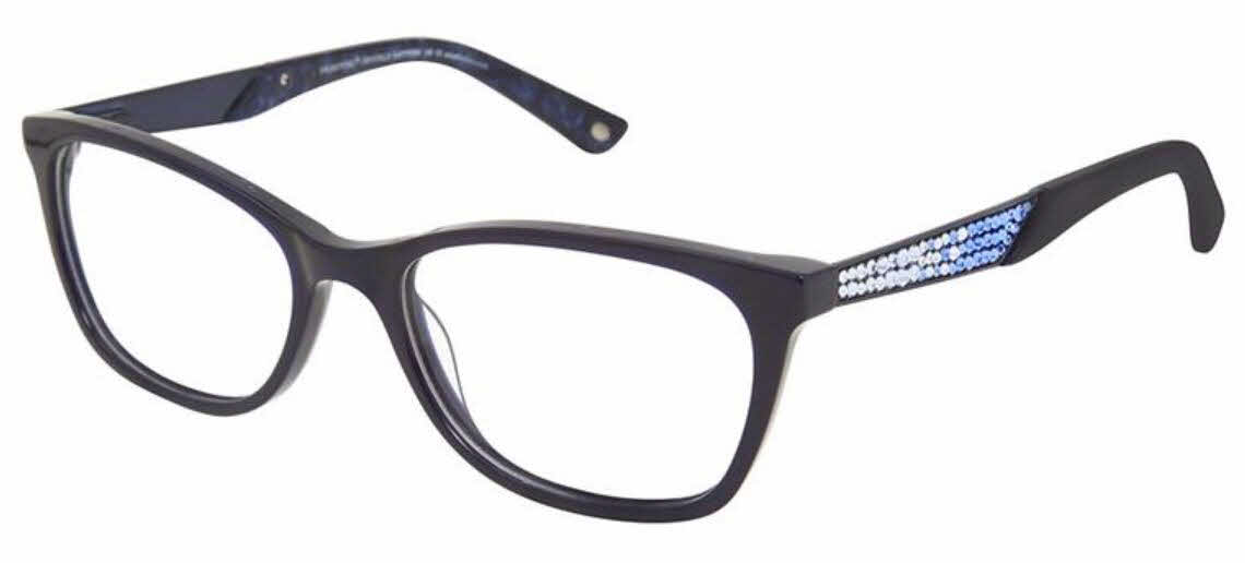Jimmy Crystal New York Brac Women's Eyeglasses in Blue