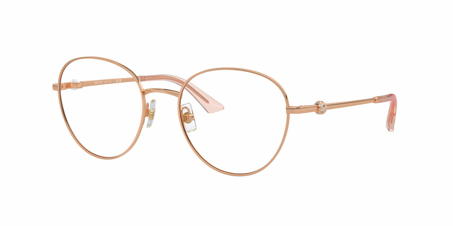 Jimmy Choo JC2004HB Womens Eyeglasses in Gold 470$