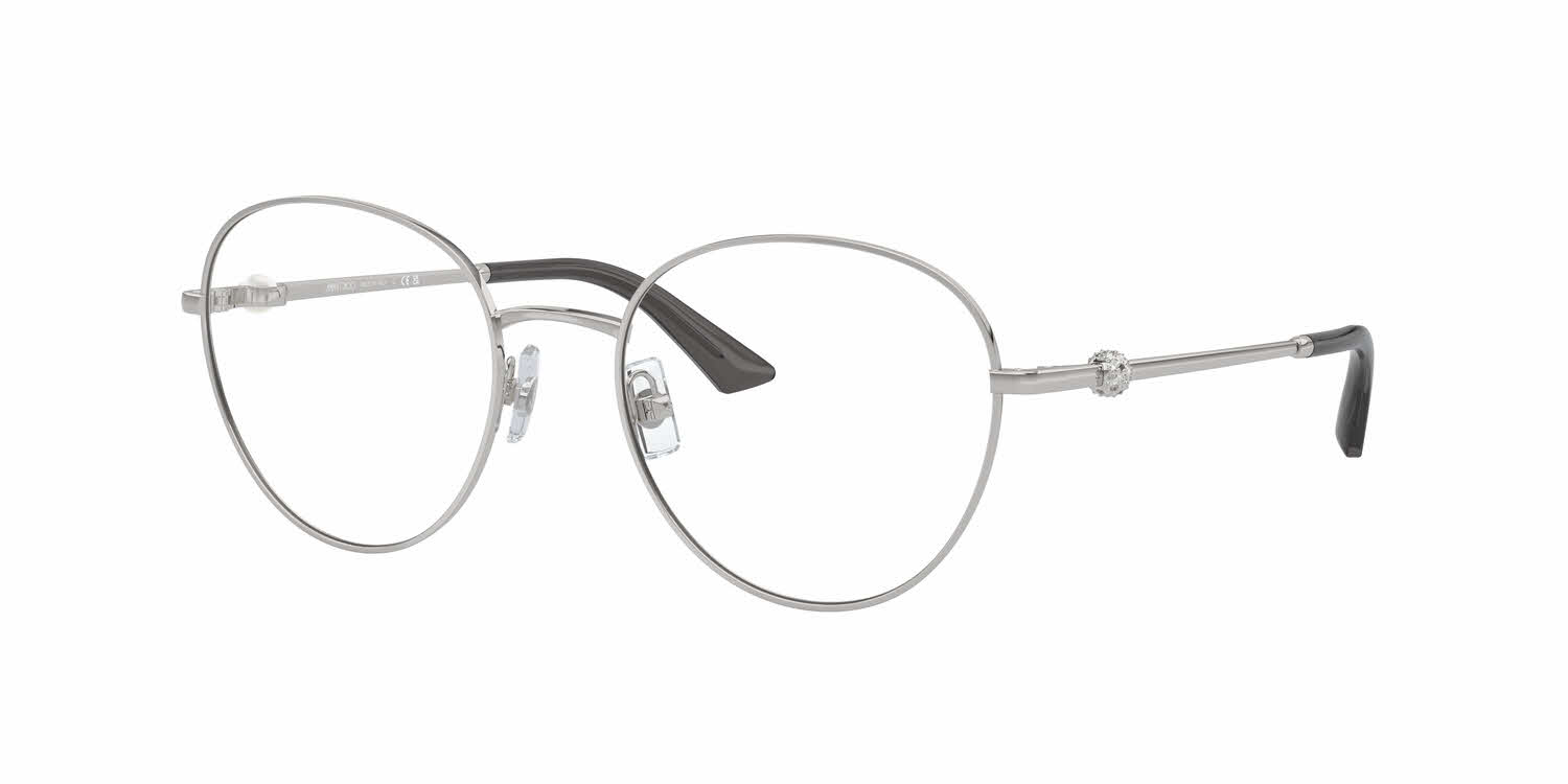 Jimmy Choo JC2004HB Womens Eyeglasses in Silver 329$
