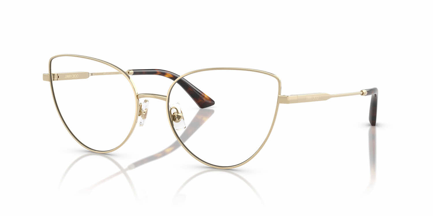 Jimmy Choo JC2008 Womens Eyeglasses in Gold 219$