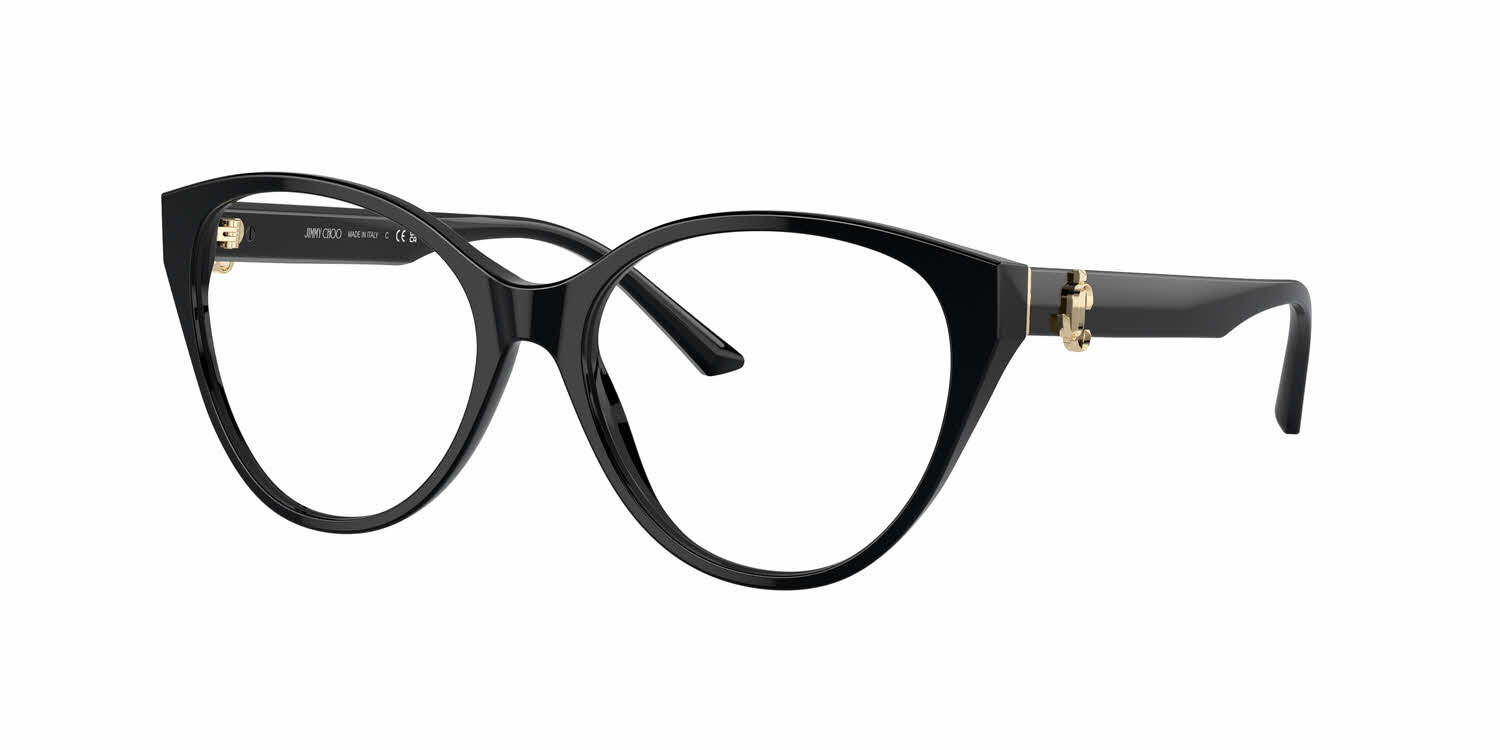 Final Price! Jimmy Choo JC309 0DXF 00 Black Eyeglasses 53mm Jimmy Choo JC3008 Eyeglasses | LensCrafters main image 2