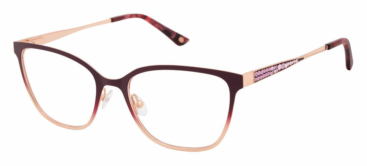 Jimmy Crystal New York Canary Women's Eyeglasses in Gold