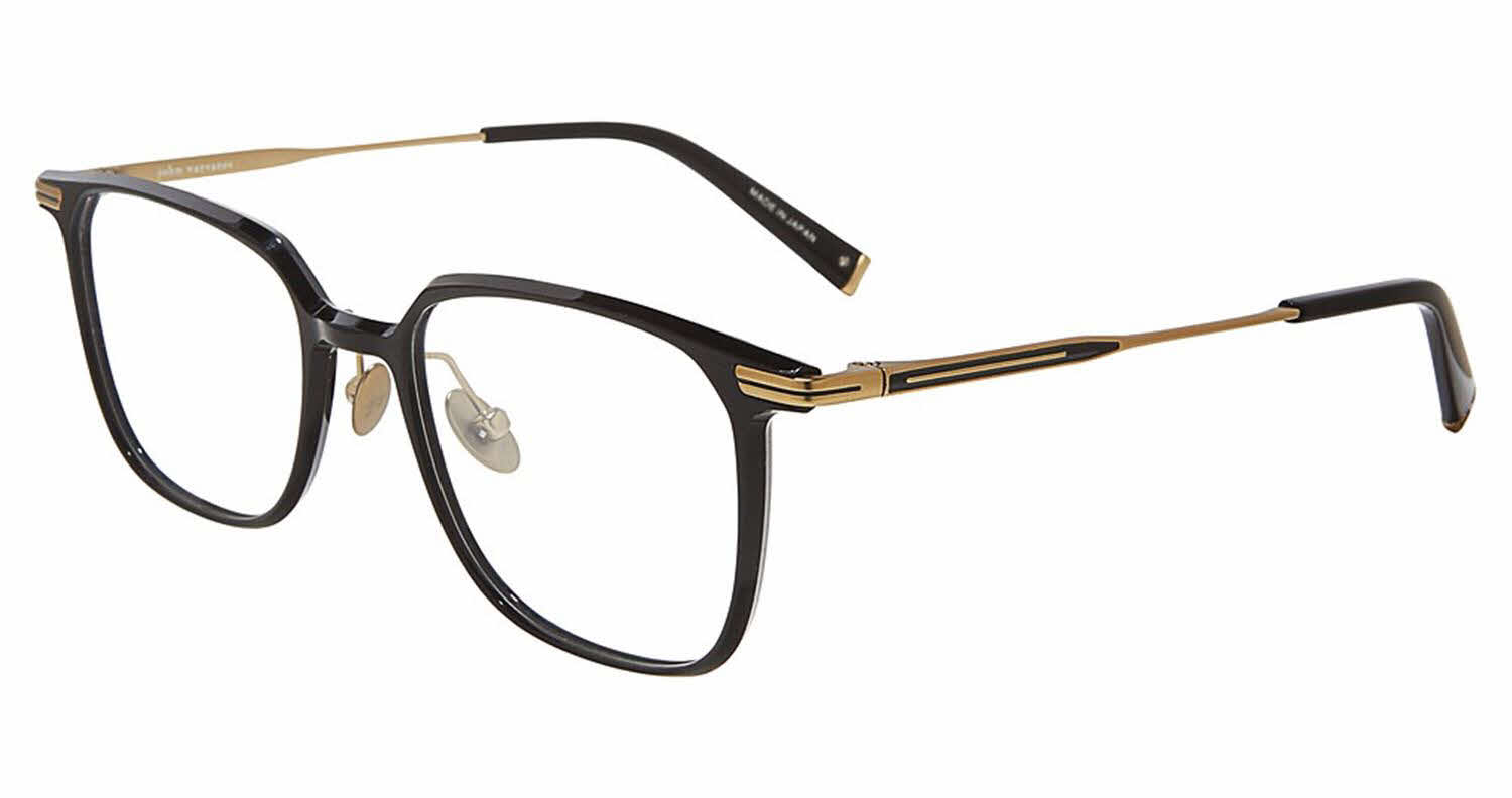John Varvatos V414 Men's Eyeglasses in Black
