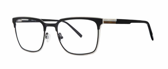 Jhane Barnes Extremum Men's Eyeglasses in Black