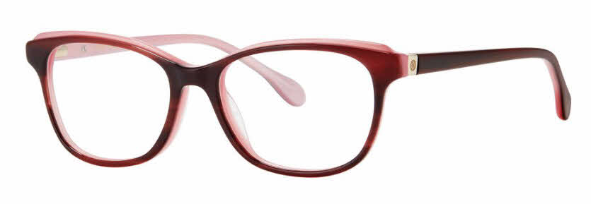 Lilly Pulitzer Girls Amina Eyeglasses in Burgundy