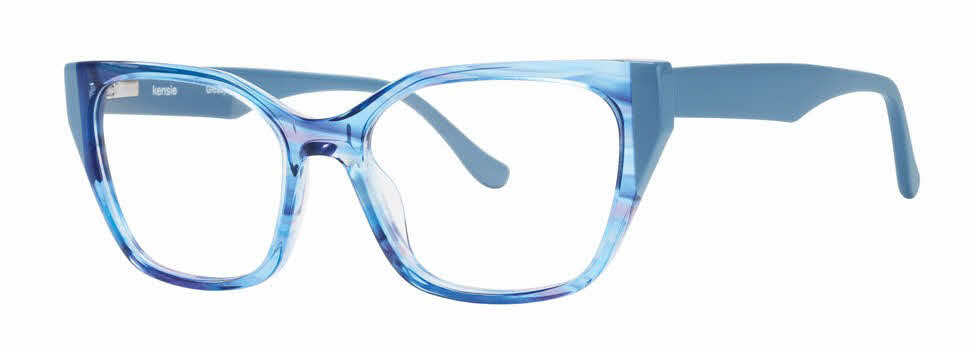Kensie Glossy Womens Eyeglasses in Blue 164$