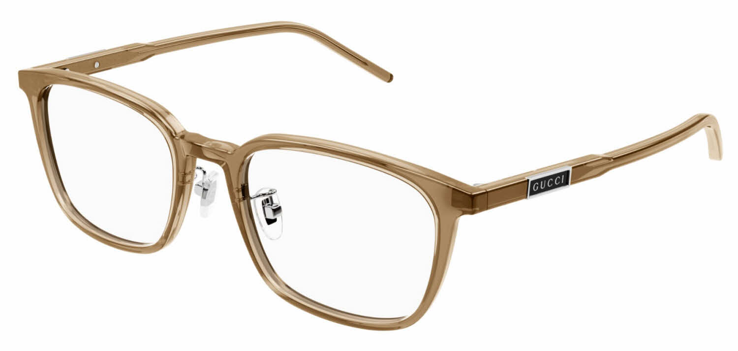 Gucci GG1465OA Mens Eyeglasses in Brown 322$