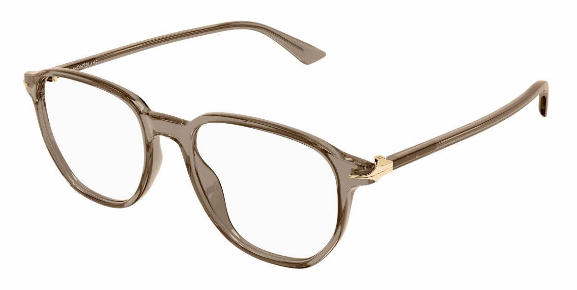 Mont Blanc MB0366O Mens Eyeglasses in Brown 475$