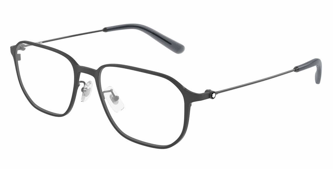 Mont Blanc MB0465OA Men's Eyeglasses in Gunmetal