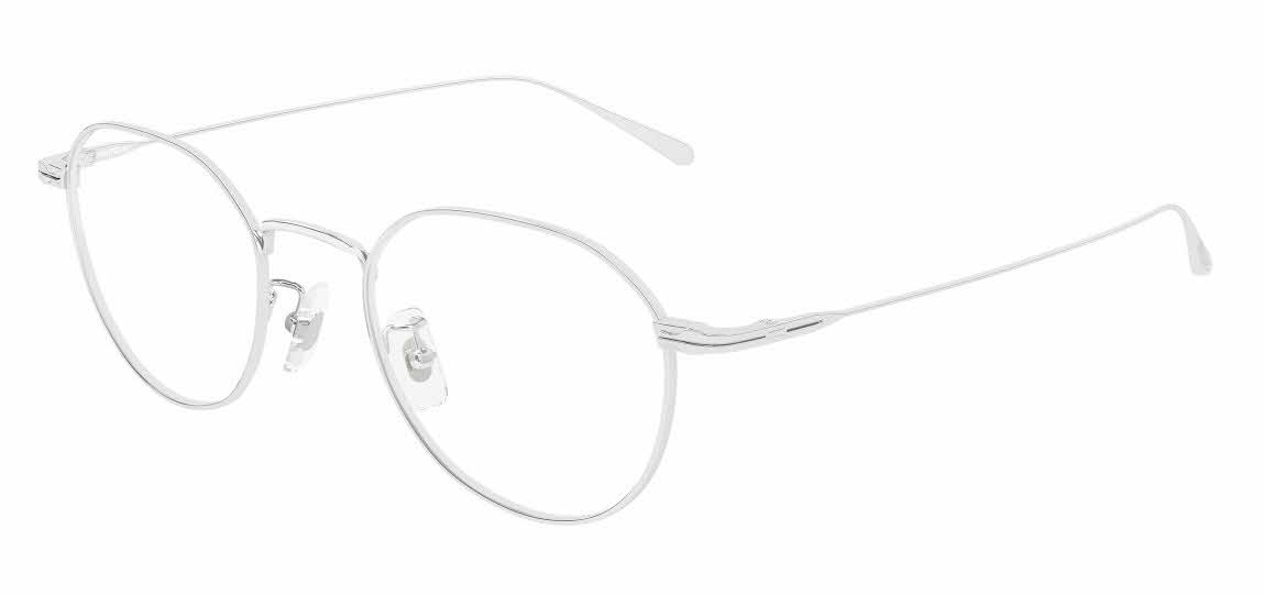 Mont Blanc MB0476OA Men's Eyeglasses in Silver