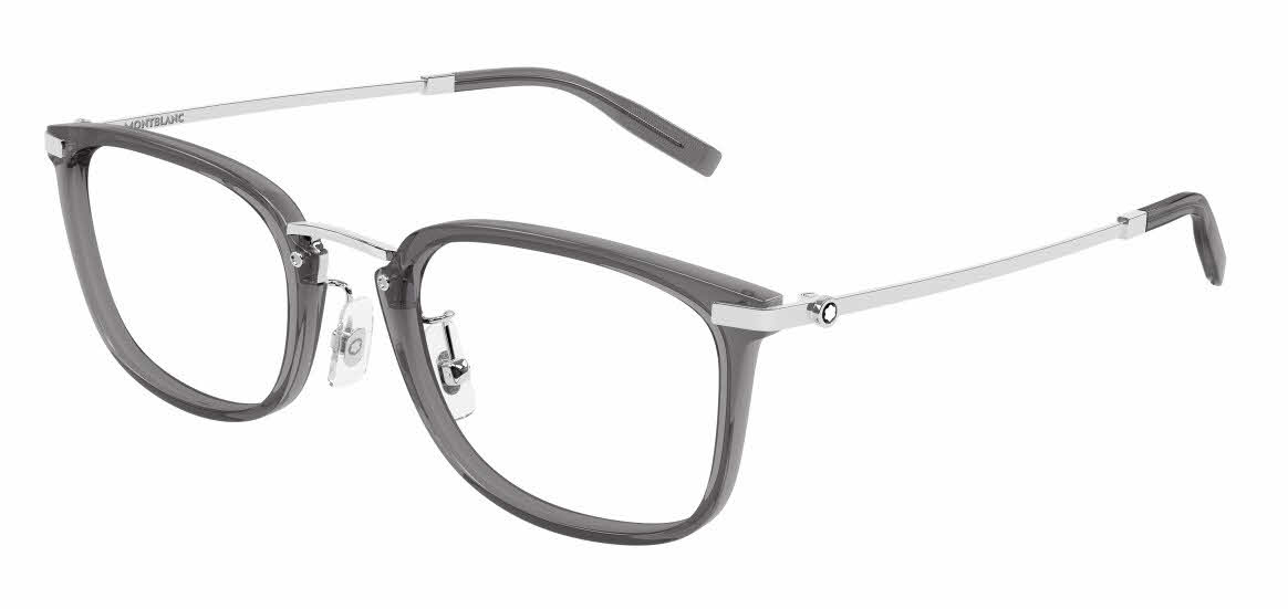 Mont Blanc MB0494OJ Men's Eyeglasses in Grey