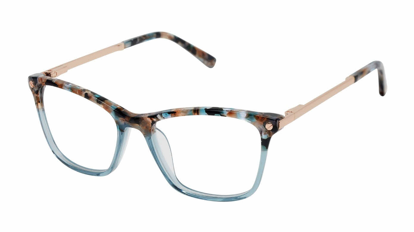 L.A.M.B. LA135 Frames in Teal L.A.M.B. Studio 119 Teal main image 3