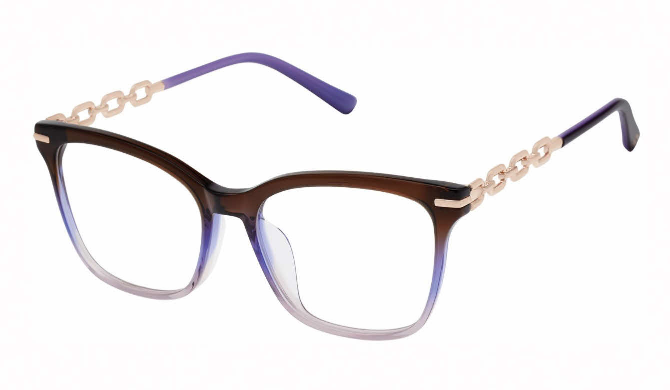 L.A.M.B. LAUF151 Women's Eyeglasses in Brown
