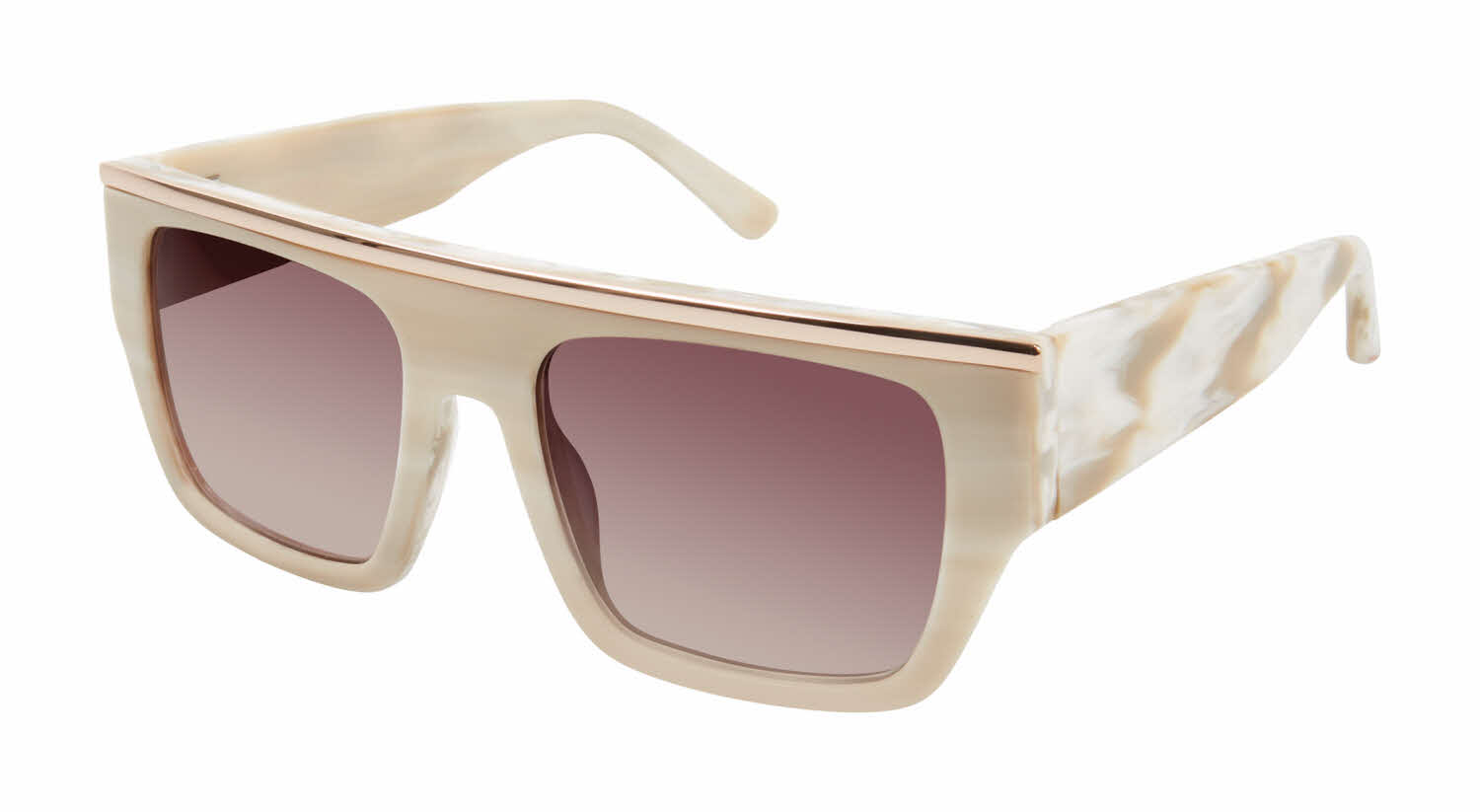 L.A.M.B. LA515 - Jaz Women's Sunglasses In White