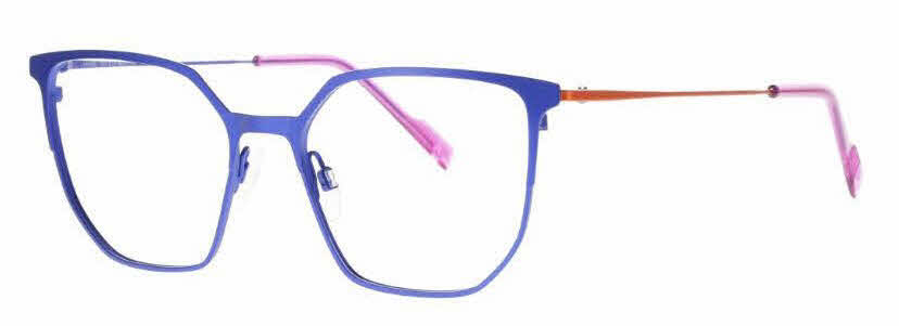 Lafont Issy & La Oblique Women's Eyeglasses in Blue
