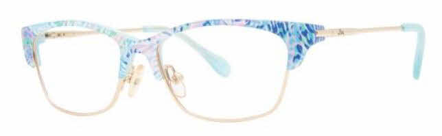 Lilly Pulitzer Girls Bunny Eyeglasses in Blue 154$