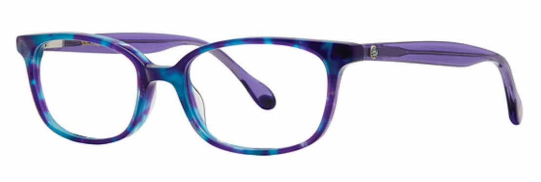 Lilly Pulitzer Girls Hennie Eyeglasses In Blue