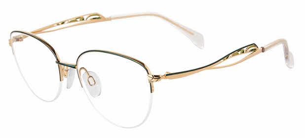 Line Art XL 2177 Women's Eyeglasses in Green