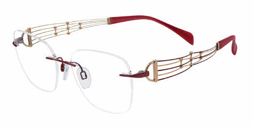 Line Art XL 2183 Womens Eyeglasses in Red 255$
