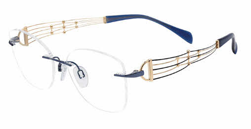 Line Art XL 2186 Womens Eyeglasses in Blue 255$