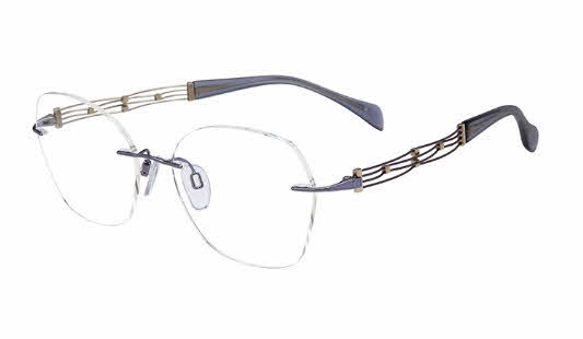 Line Art XL 2188 Womens Eyeglasses in Purple 353$