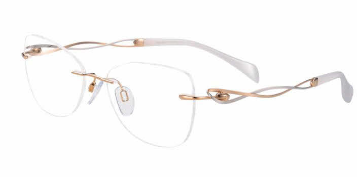 Line Art XL 2147 Women's Eyeglasses In White
