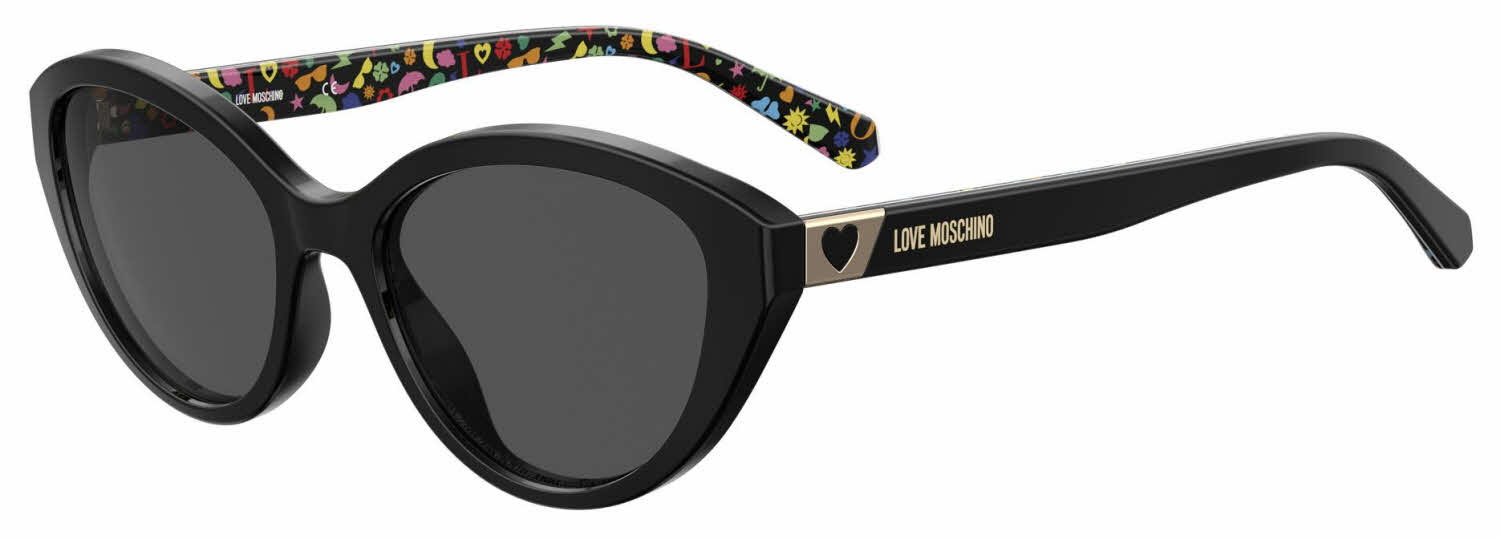 Love Moschino MOL 033/S Women's Sunglasses In Black