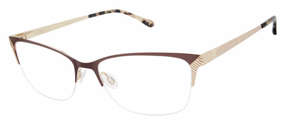 Lulu Guinness L230 Women's Eyeglasses in Brown