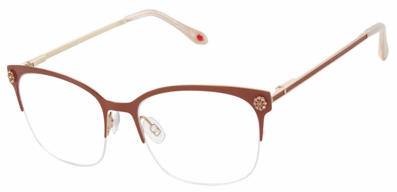 Lulu Guinness L799 Womens Eyeglasses in Red 188$