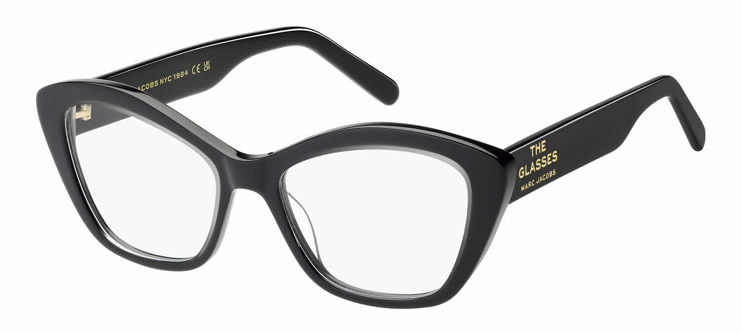 Marc Jacobs MARC 802 Womens Eyeglasses in Black 129$
