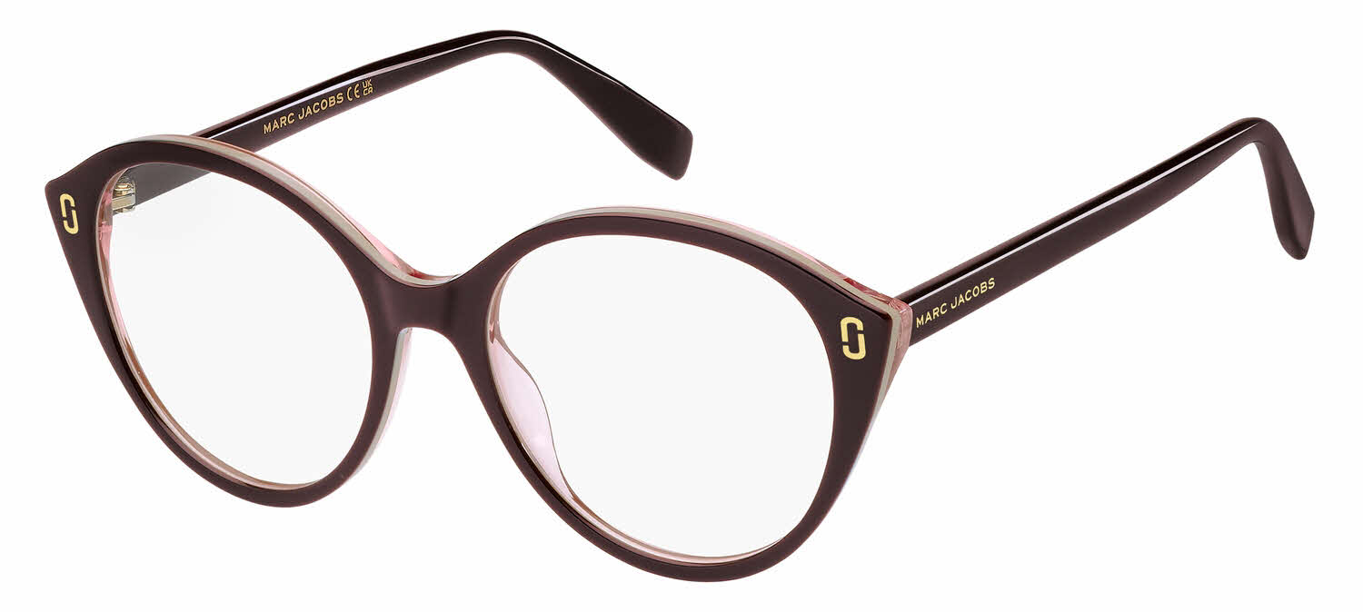Marc Jacobs MJ 1123 Womens Eyeglasses in Burgundy 144$