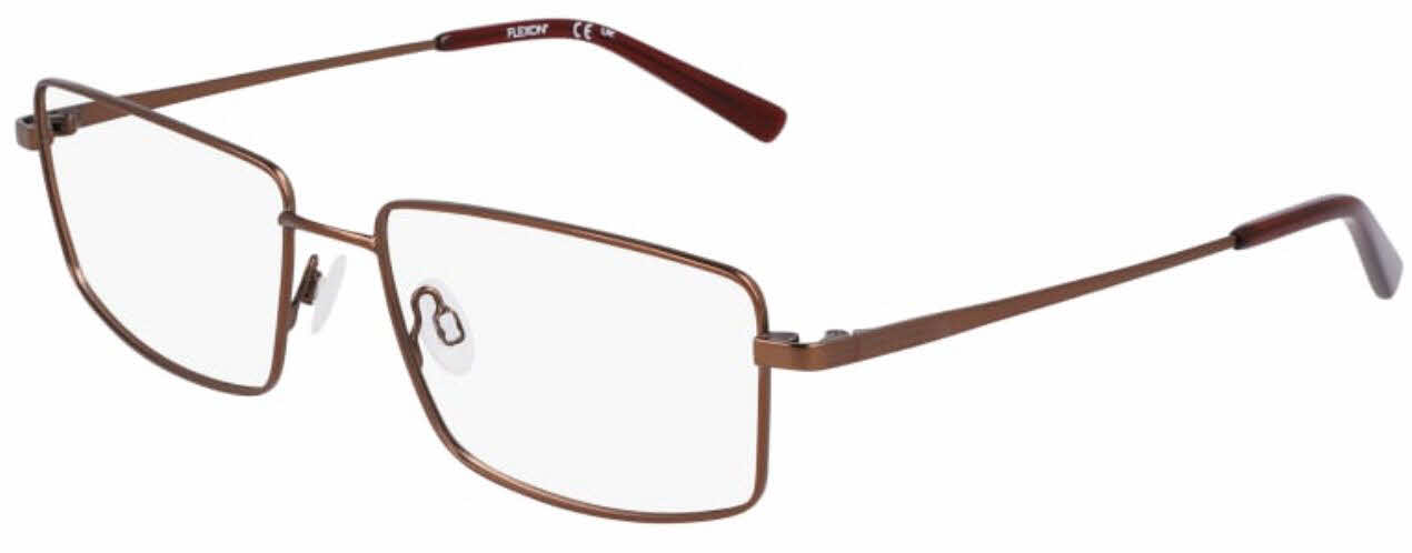 Flexon H6069 Men's Eyeglasses in Brown