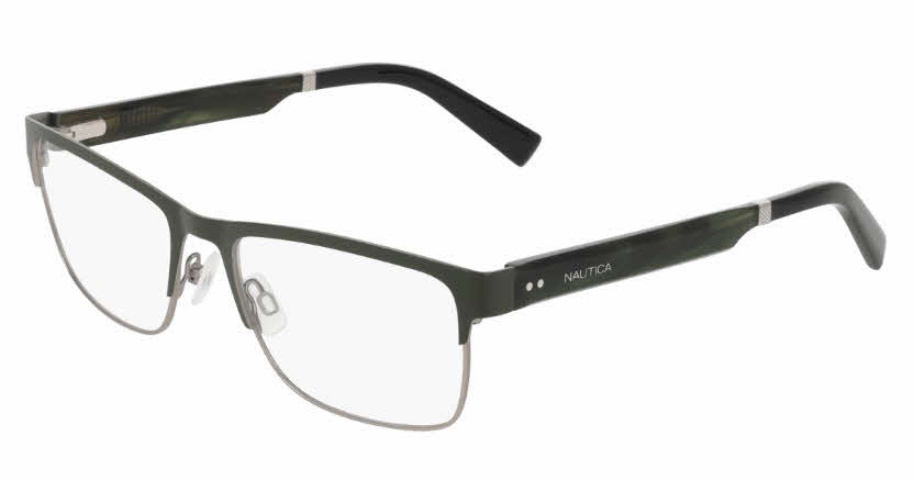 Nautica N7356 Men's Eyeglasses in Silver