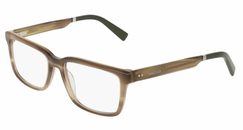 Nautica N8204 Men's Eyeglasses in Brown