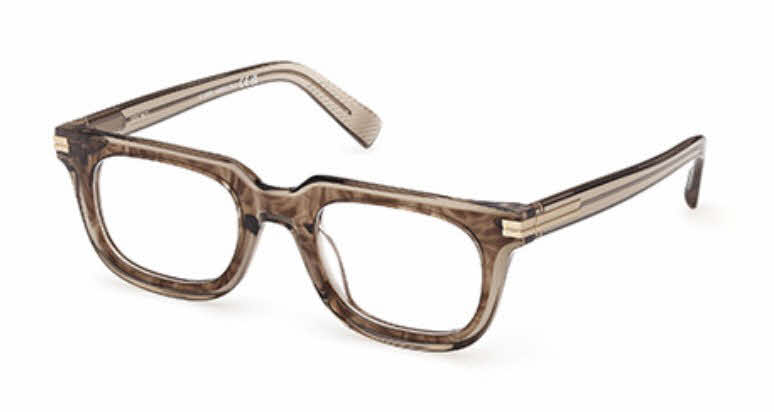 Ermenegildo Zegna EZ5328 Men's Eyeglasses in Brown