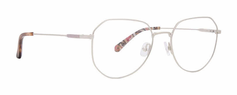 Vera Bradley Dorienne Womens Eyeglasses in Silver 188$