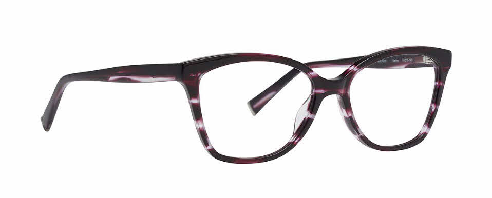 Trina Turk Eyeglasses Frames Lillia BLCK Black Tortoise Cat Eye Women 53-16-135 Trina Turk Eyeglasses Frame Women main image 3