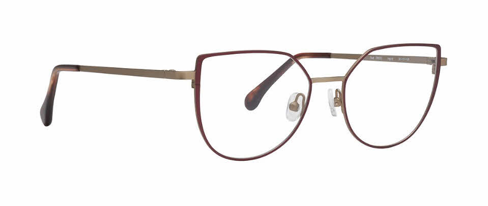 Trina Turk TT Ingrid Womens Eyeglasses in Red 214$