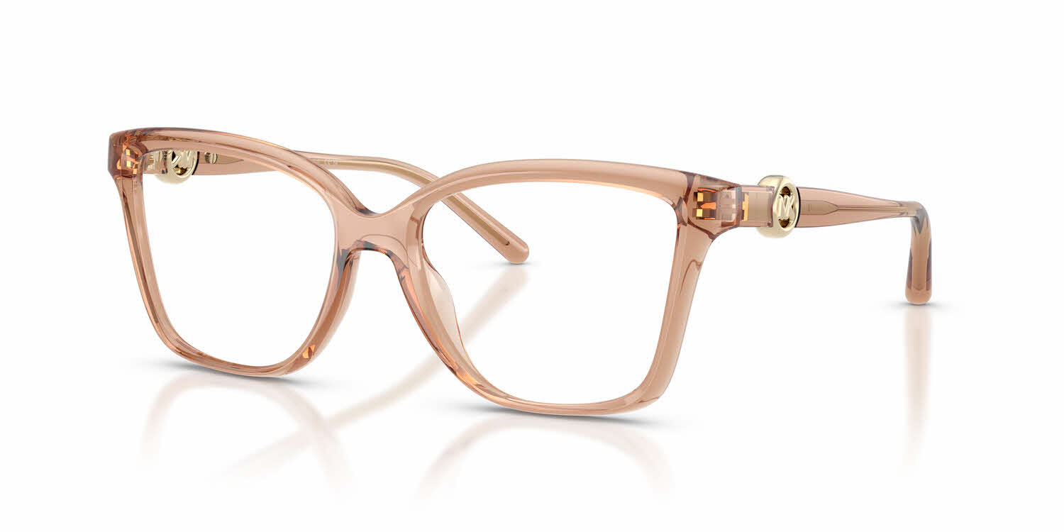 Michael Kors Clear Frame Brown Lens Women\'s Sunglasses Michael Kors Nashville MK4167U eyeglasses for women in  main image 3