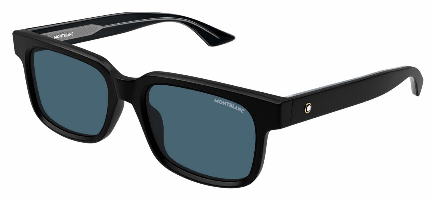 MASU X BLANC Sunglasses　black Mont Blanc Sunglasses | FramesDirect.com