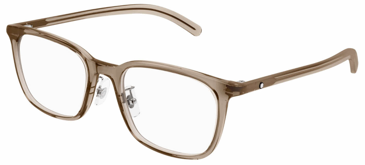 Mont Blanc MB0418OJ Men's Eyeglasses in Brown